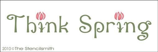 1042 - Think Spring - The Stencilsmith