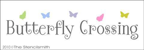 1050 - Butterfly Crossing - The Stencilsmith