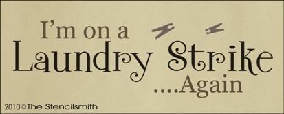 1060 - Laundry Stike - The Stencilsmith