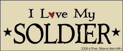 I love my SOLDIER - The Stencilsmith