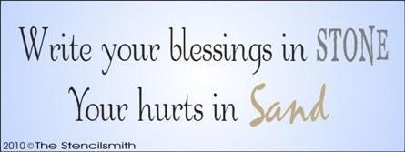 1078 - Write your Blessings in stone - The Stencilsmith