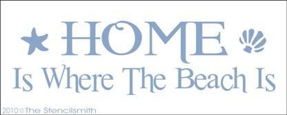 1096 - Home is where the Beach is - The Stencilsmith