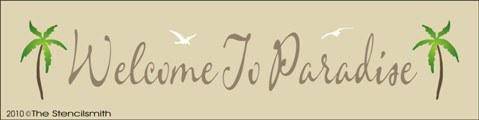 1100 - Welcome to Paradise - The Stencilsmith