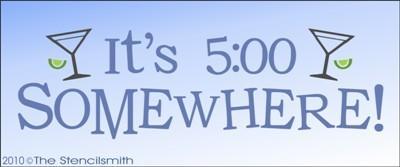 1104 - It's 5:00 Somewhere - The Stencilsmith