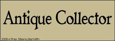Antique Collector - The Stencilsmith