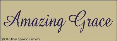 Amazing Grace - The Stencilsmith