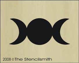 1142 - Triple Moon - The Stencilsmith