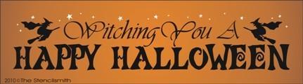 1144 - Witching You A Happy Halloween - The Stencilsmith