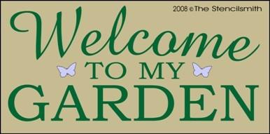 Welcome to my Garden - The Stencilsmith