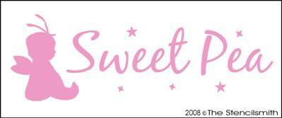 Sweet Pea - The Stencilsmith