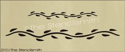 1232 - Simple Vine Border - The Stencilsmith