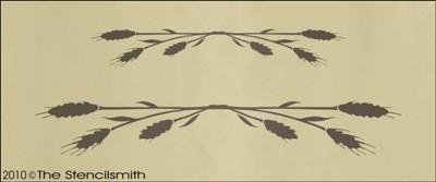 1234 - Wheat Border - The Stencilsmith