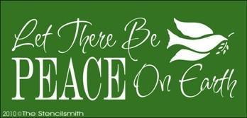 1236 - Let there be PEACE on earth - The Stencilsmith