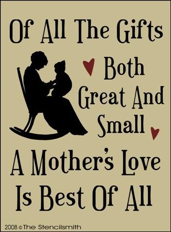 Of All The Gifts Both Great & Small - B - The Stencilsmith