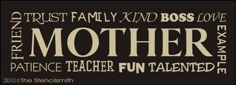 1259 - MOTHER - The Stencilsmith