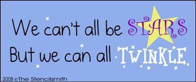 We can't all be stars... - The Stencilsmith