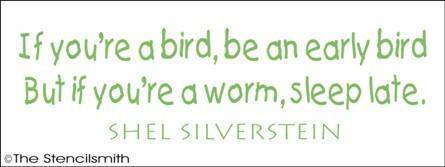 1285 - If you're an early bird ... - The Stencilsmith