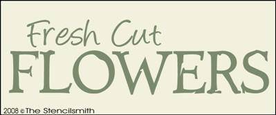 Fresh Cut Flowers - The Stencilsmith