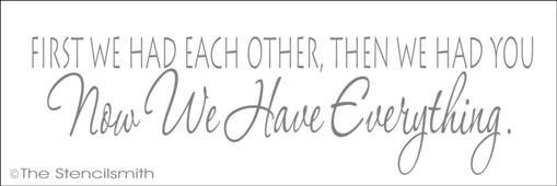 1306 - First we had each other - The Stencilsmith