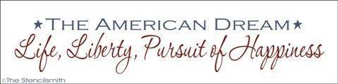 1337 - The American Dream  Life Liberty - The Stencilsmith