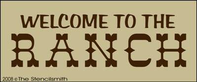 Welcome to the RANCH - The Stencilsmith