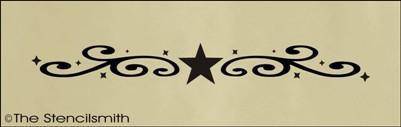 1357 - Star Border - The Stencilsmith