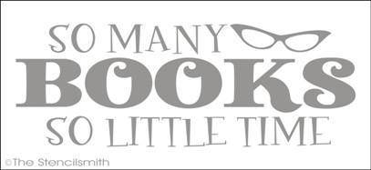1382 - So many BOOKS so little time - The Stencilsmith