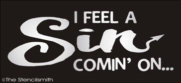 1386 - I feel a sin comin' on - The Stencilsmith