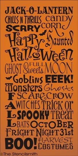 1405 - HALLOWEEN - The Stencilsmith