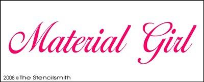 Material Girl - The Stencilsmith