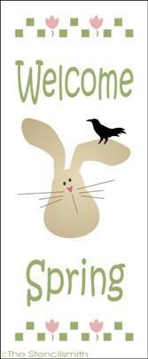 1415 - Welcome Spring - The Stencilsmith
