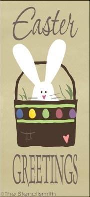 1416 - Easter Greetings - The Stencilsmith