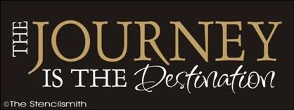 1428 - The JOURNEY is the destination - The Stencilsmith