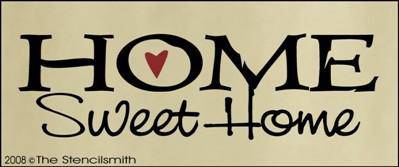 Home Sweet Home - B - The Stencilsmith