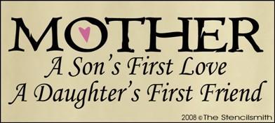 MOTHER a son's first love daughter's friend - The Stencilsmith