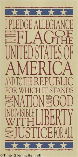 1444 - I pledge allegiance - The Stencilsmith