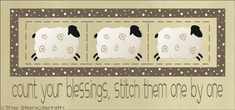 1450 - Count Your Blessings - The Stencilsmith