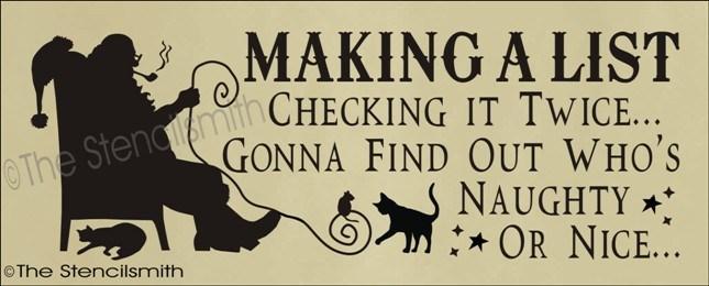 1483 - Making a List - The Stencilsmith