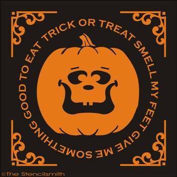 1492 - Trick or Treat Smell my Feet - The Stencilsmith