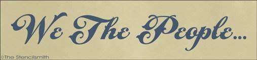 1501 - We The People - The Stencilsmith