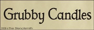 Grubby Candles - The Stencilsmith