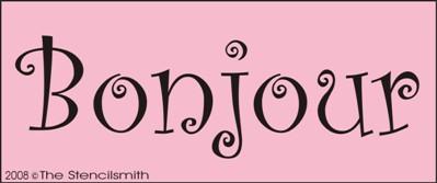 Bonjour - The Stencilsmith