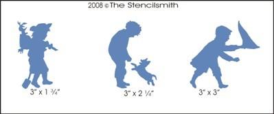 Little Boys - A - The Stencilsmith