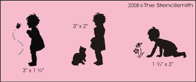 Little Girls - A - The Stencilsmith