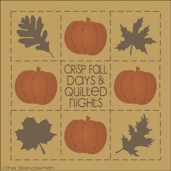 1546 - FALL QUILT - The Stencilsmith