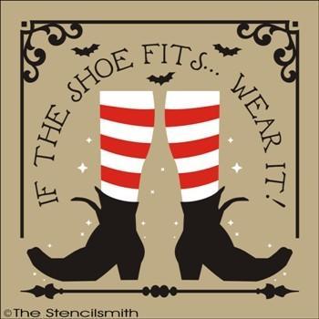1557 - If the shoe fits... wear it! - The Stencilsmith