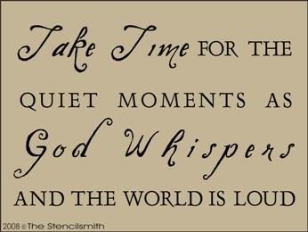 160 - God Whispers - The Stencilsmith