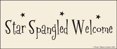 Star Spangled Welcome - The Stencilsmith