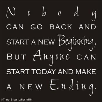 1647 - Nobody can go back ... a new ending - The Stencilsmith