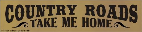 1649 - Country Roads Take Me Home - The Stencilsmith